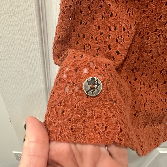 Esprit Orange summer dress in size Small - Picture 3 of 6